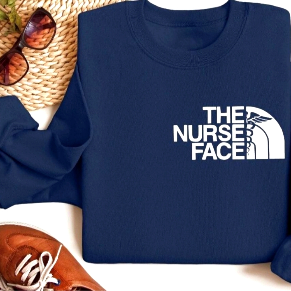 The Nurse Face Crewneck
